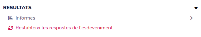 Accés als resultats d'un esdeveniment de Wooclap