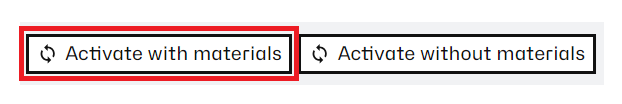 Reactivate copying materials