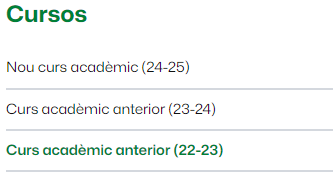 Enllaç per visualitzar les aules del curs 2022-23