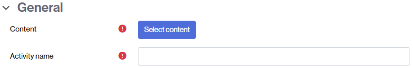 Button to select content created with Genially