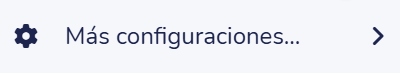 Más configuraciones